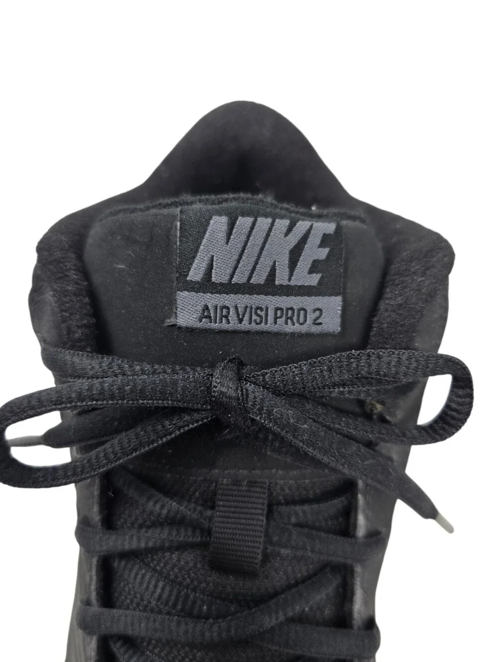 Nike Air Visi Pro 2 Mid Top Basketball Sneaker Black Men's Size 9